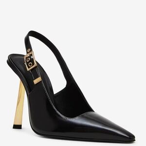 Steve Madden Black Slingback Heels